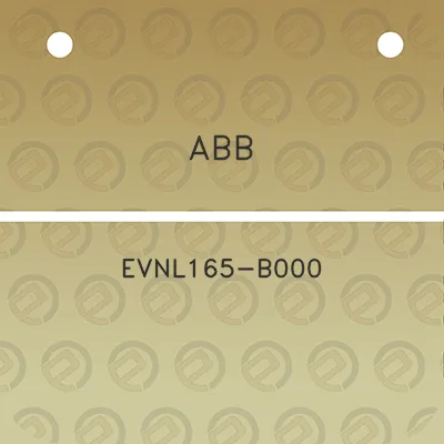 abb-evnl165-b000