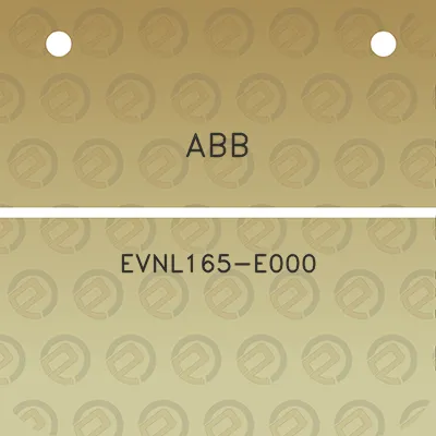 abb-evnl165-e000