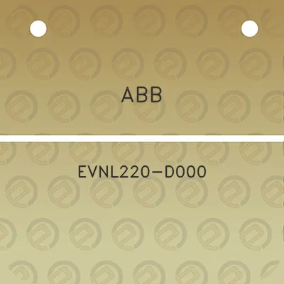 abb-evnl220-d000