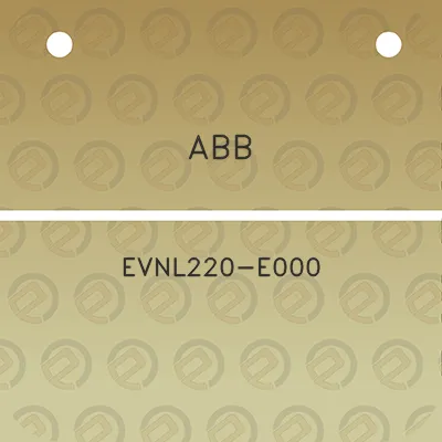 abb-evnl220-e000