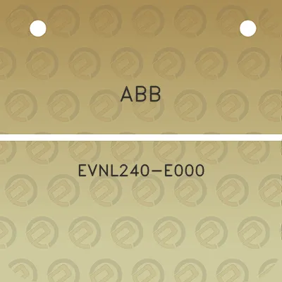 abb-evnl240-e000