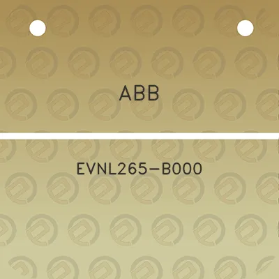 abb-evnl265-b000