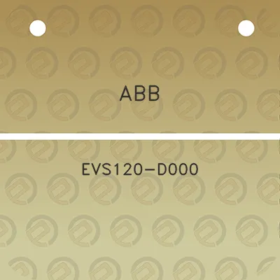 abb-evs120-d000