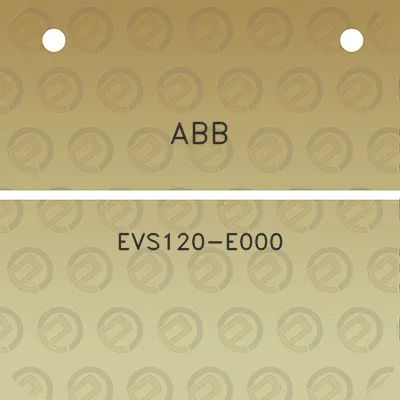 abb-evs120-e000