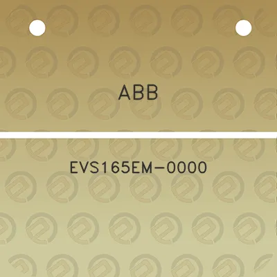 abb-evs165em-0000