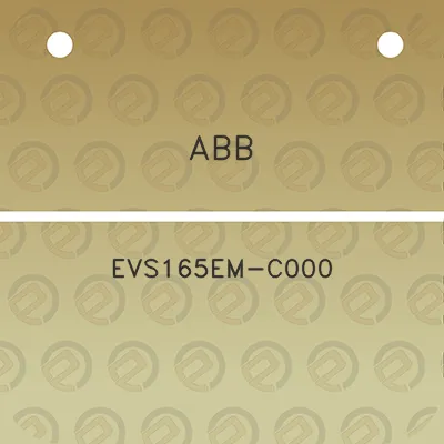 abb-evs165em-c000