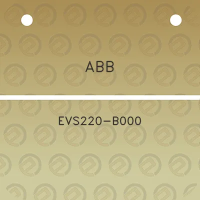 abb-evs220-b000