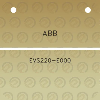 abb-evs220-e000