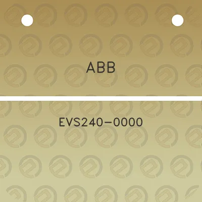 abb-evs240-0000