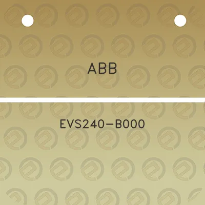 abb-evs240-b000