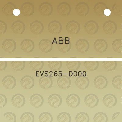 abb-evs265-d000