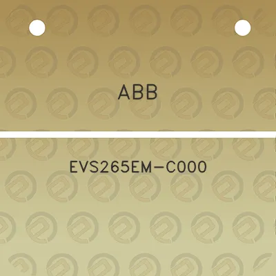 abb-evs265em-c000