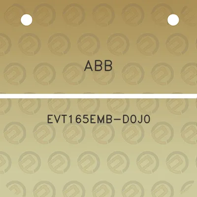 abb-evt165emb-d0j0