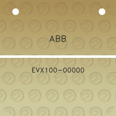 abb-evx100-00000