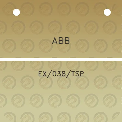 abb-ex038tsp