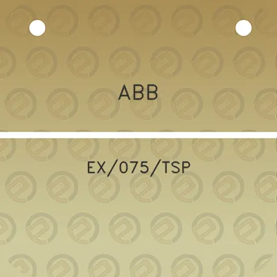 abb-ex075tsp