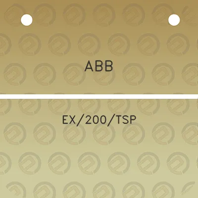 abb-ex200tsp