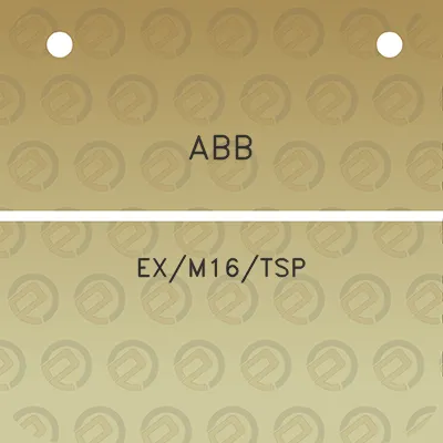 abb-exm16tsp