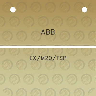 abb-exm20tsp