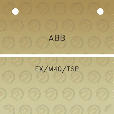 abb-exm40tsp