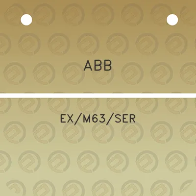 abb-exm63ser