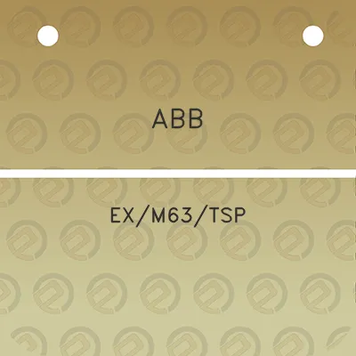 abb-exm63tsp