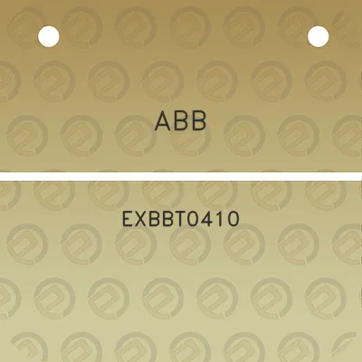 abb-exbbt0410