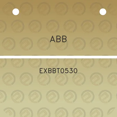 abb-exbbt0530