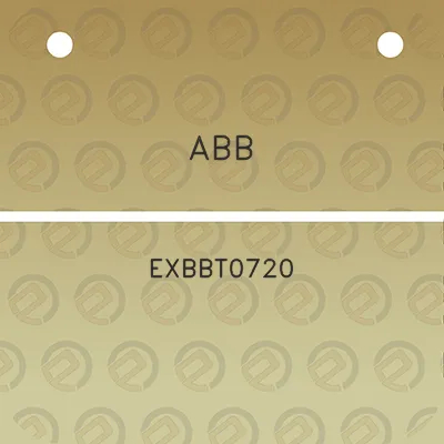 abb-exbbt0720