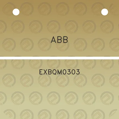 abb-exbqm0303