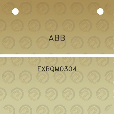 abb-exbqm0304