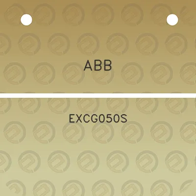 abb-excg050s