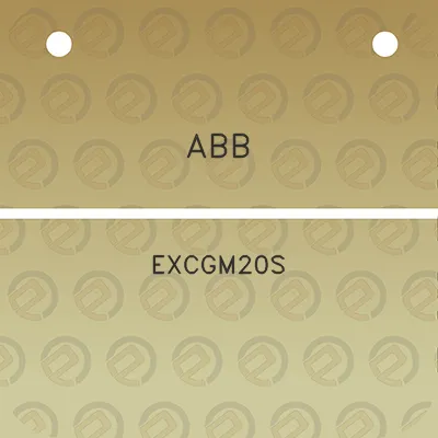 abb-excgm20s