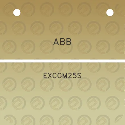 abb-excgm25s