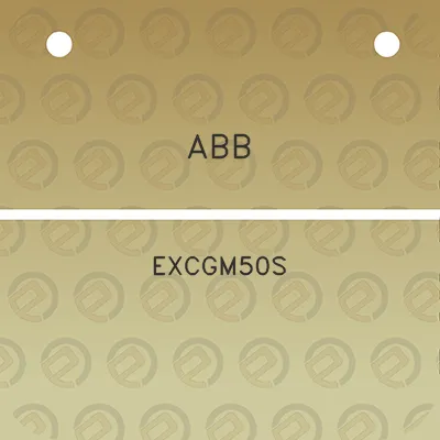 abb-excgm50s