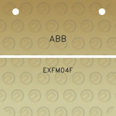 abb-exfm04f