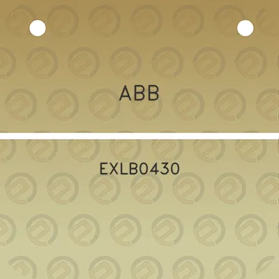 abb-exlb0430