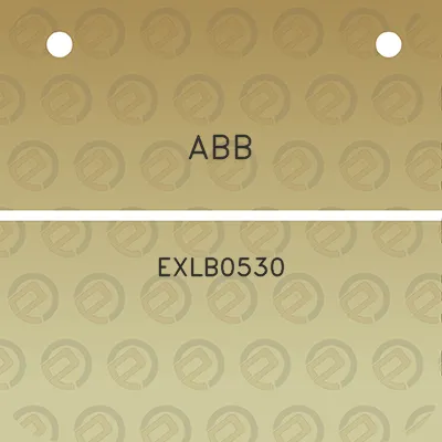 abb-exlb0530