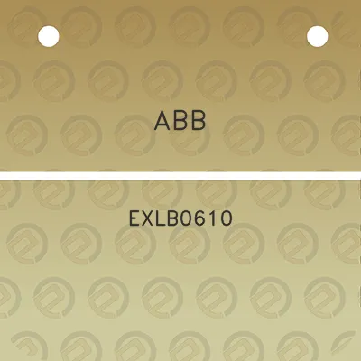 abb-exlb0610