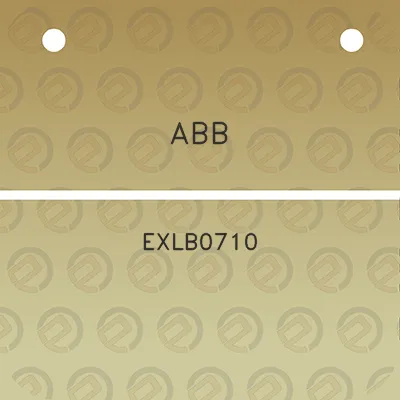 abb-exlb0710