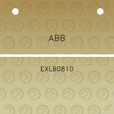 abb-exlb0810