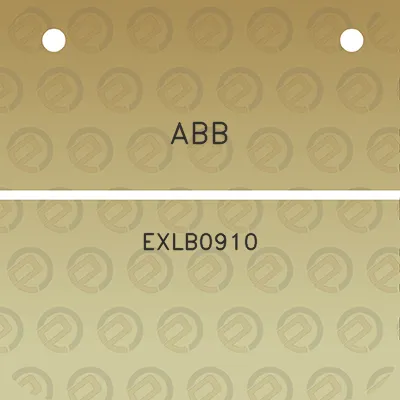 abb-exlb0910