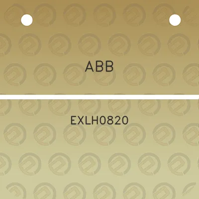 abb-exlh0820