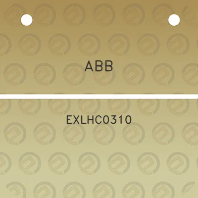 abb-exlhc0310