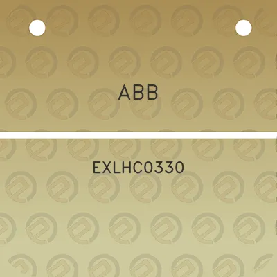 abb-exlhc0330