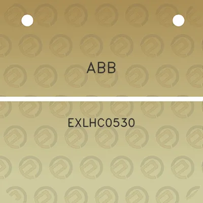 abb-exlhc0530