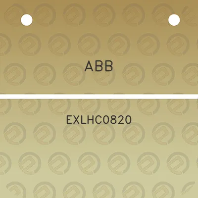 abb-exlhc0820