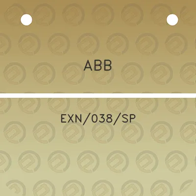 abb-exn038sp