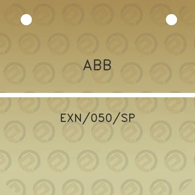 abb-exn050sp