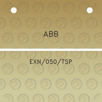 abb-exn050tsp